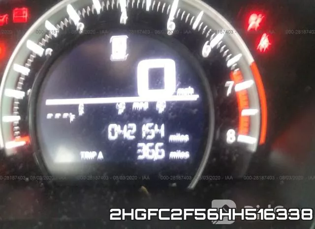 2HGFC2F56HH516338 фото 8