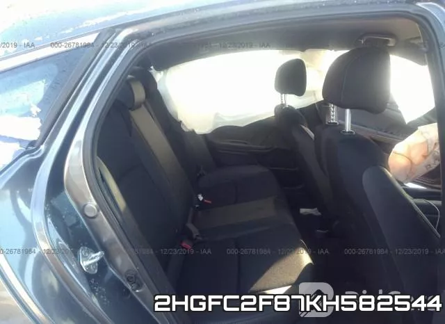 2HGFC2F87KH582544 фото 9