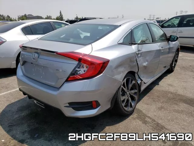 2HGFC2F89LH541690 фото 5