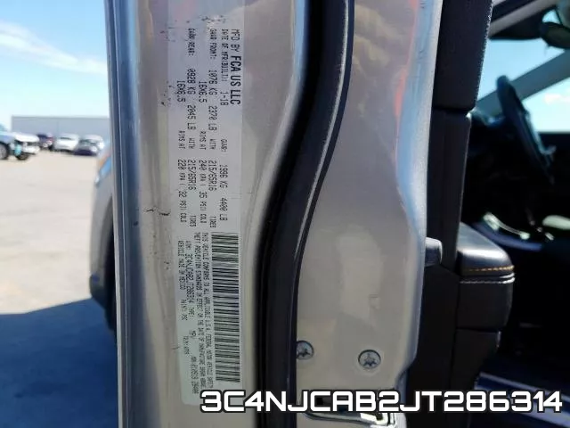 3C4NJCAB2JT286314 фото 2