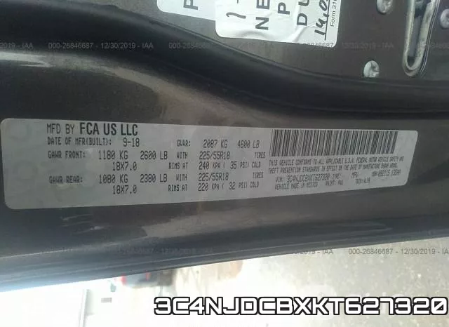 3C4NJDCBXKT627320 фото 10