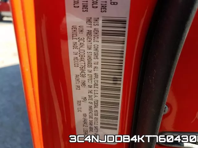 3C4NJDDB4KT760430 фото 2