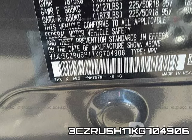 3CZRU5H17KG704906 фото 10