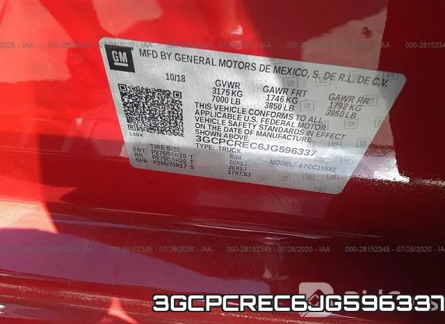 3GCPCREC6JG596337 фото 9