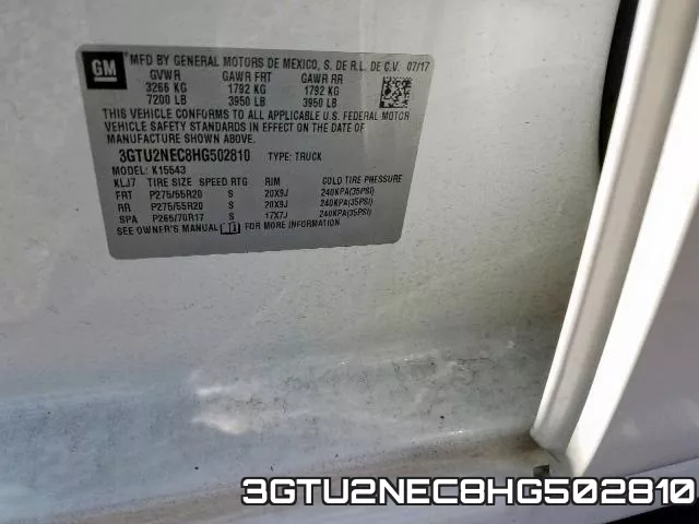 3GTU2NEC8HG502810 фото 2