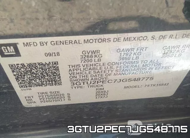 3GTU2PEC7JG548775 фото 10