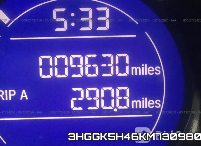 3HGGK5H46KM730980 фото 8