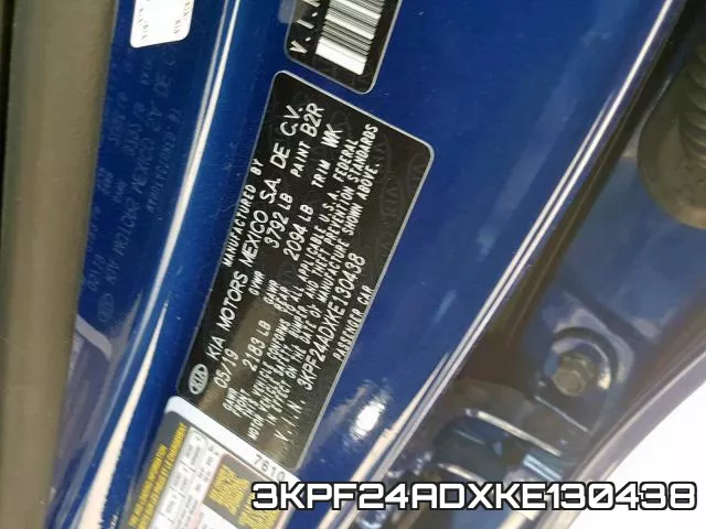 3KPF24ADXKE130438 фото 2