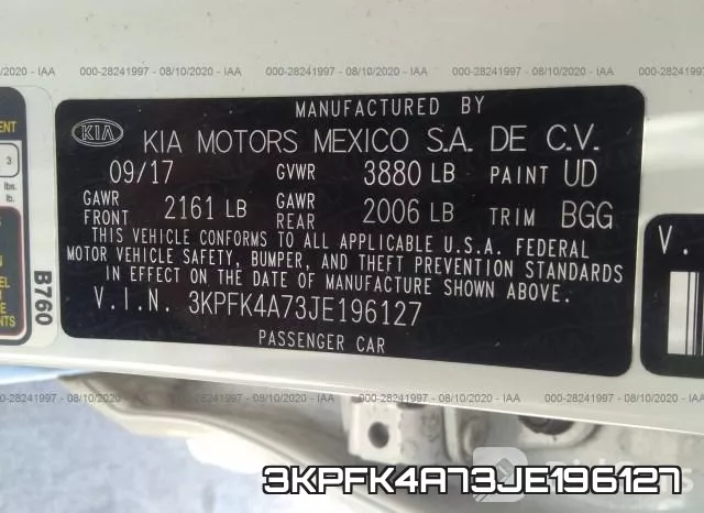 3KPFK4A73JE196127 фото 10
