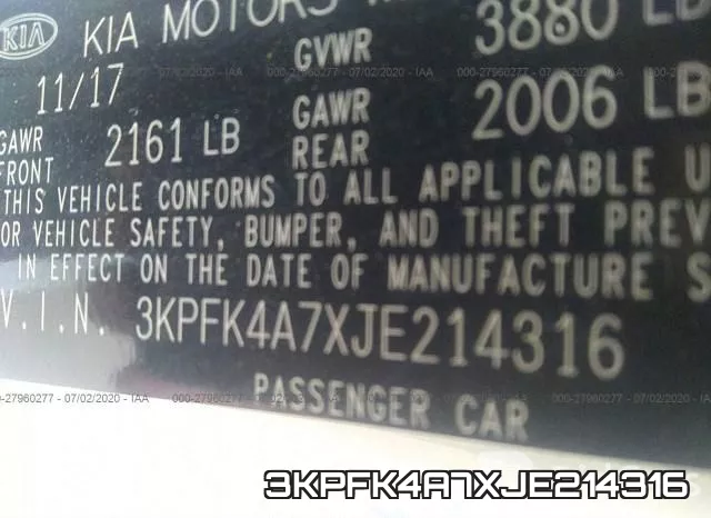 3KPFK4A7XJE214316 фото 10