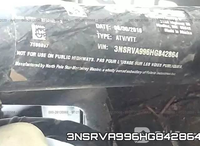 3NSRVA996HG842864 фото 2