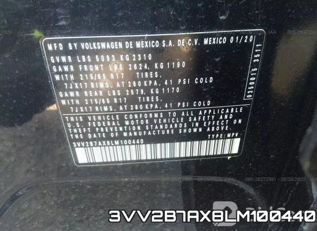 3VV2B7AX8LM100440 фото 10