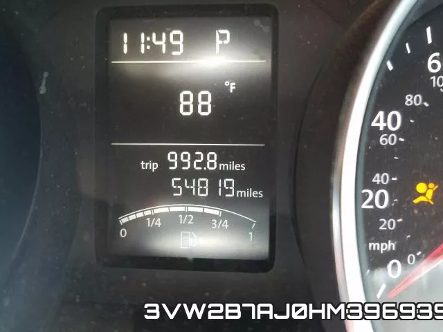 3VW2B7AJ0HM396939 фото 9