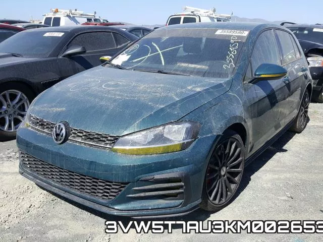 3VW5T7AU3KM002653 фото 3