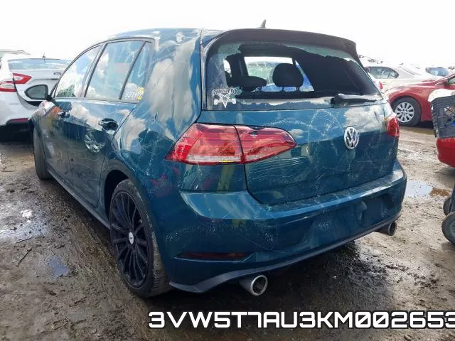 3VW5T7AU3KM002653 фото 4
