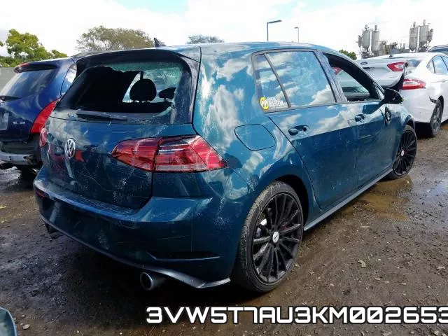 3VW5T7AU3KM002653 фото 5