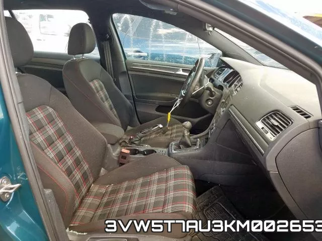 3VW5T7AU3KM002653 фото 6