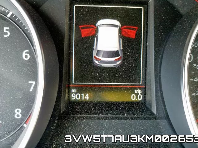 3VW5T7AU3KM002653 фото 9