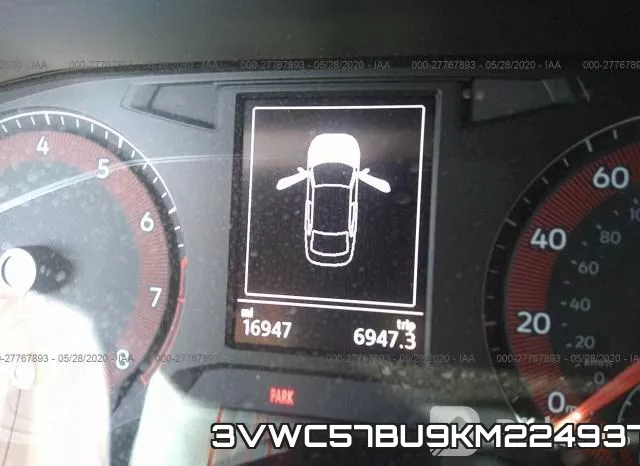 3VWC57BU9KM224937 фото 8