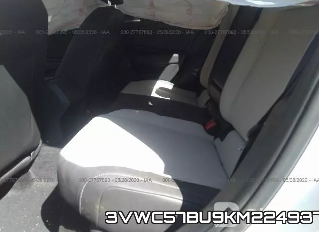 3VWC57BU9KM224937 фото 9