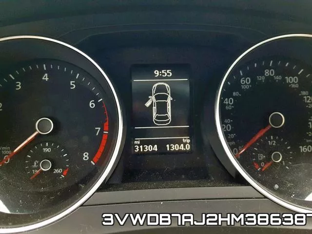 3VWDB7AJ2HM386387 фото 9