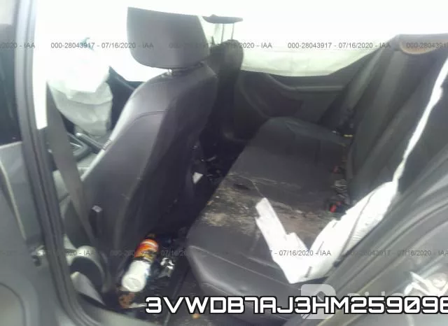 3VWDB7AJ3HM259096 фото 9