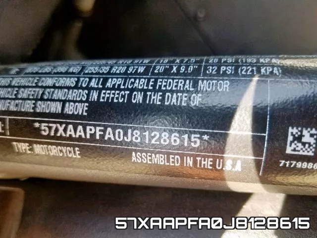57XAAPFA0J8128615 фото 2