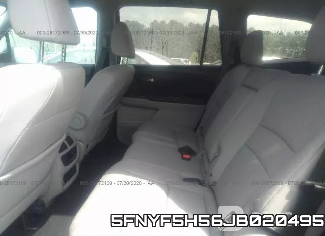 5FNYF5H56JB020495 фото 9