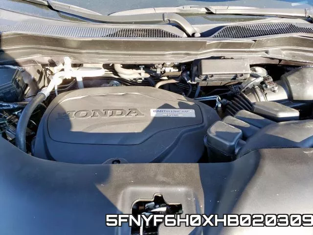 5FNYF6H0XHB020309 фото 8