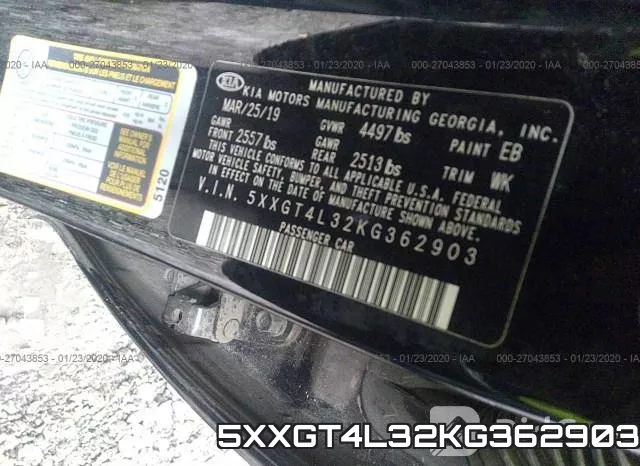 5XXGT4L32KG362903 фото 10