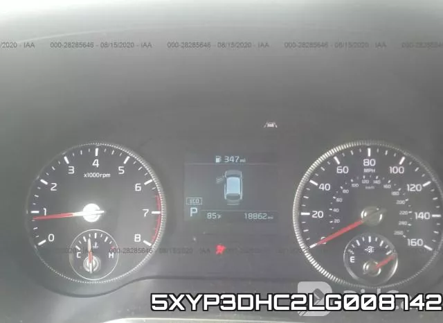 5XYP3DHC2LG008742 фото 8