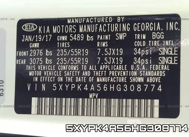 5XYPK4A56HG308774 фото 10