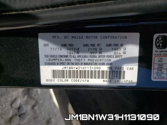 JM1BN1W31H1131090 фото 2