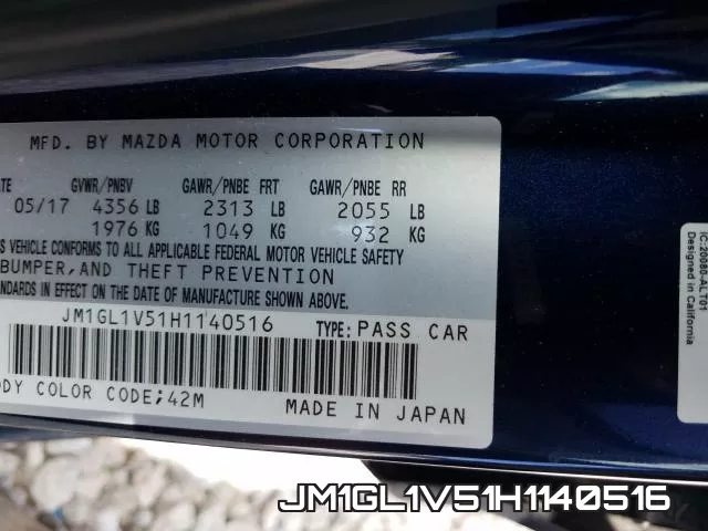 JM1GL1V51H1140516 фото 2
