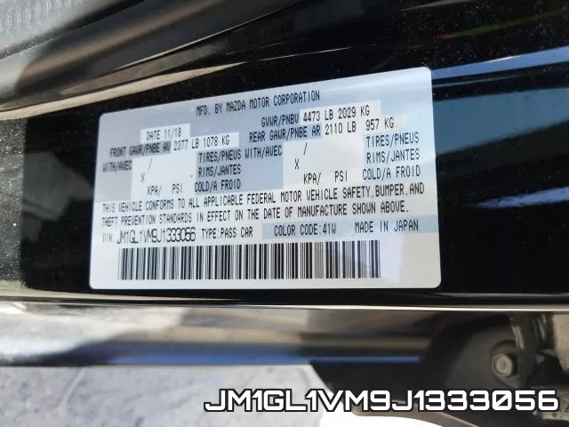 JM1GL1VM9J1333056 фото 2