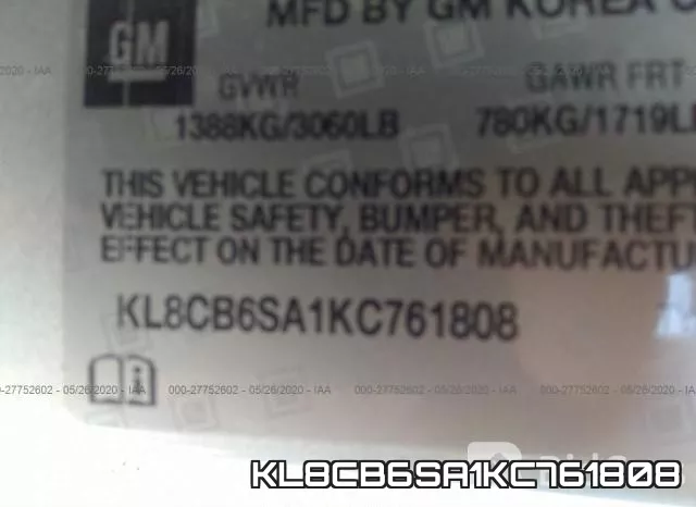 KL8CB6SA1KC761808 фото 10