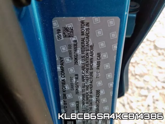 KL8CB6SA4KC814386 фото 2