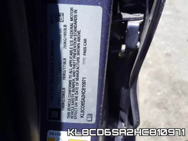 KL8CD6SA2HC810971 фото 2