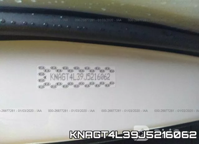 KNAGT4L39J5216062 фото 10