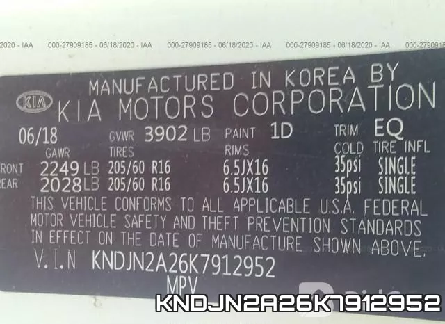 KNDJN2A26K7912952 фото 10
