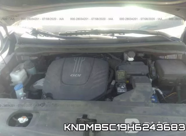 KNDMB5C19H6243683 фото 2