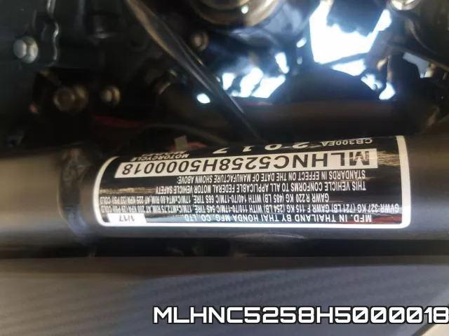 MLHNC5258H5000018 фото 2