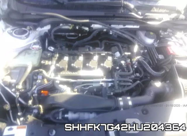 SHHFK7G42HU204364 фото 2