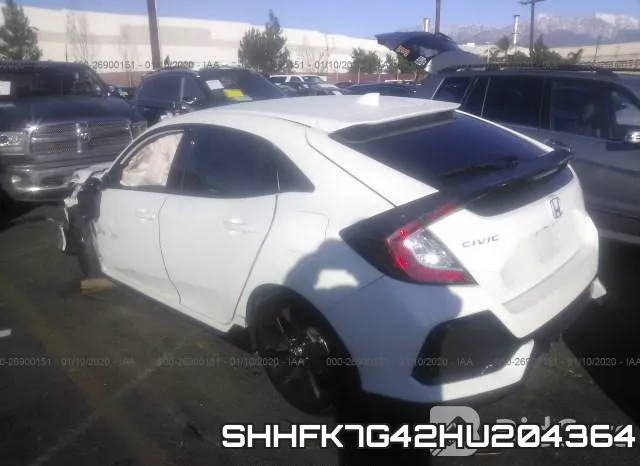 SHHFK7G42HU204364 фото 4
