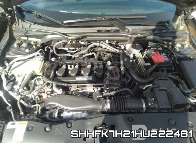 SHHFK7H21HU222481 фото 2