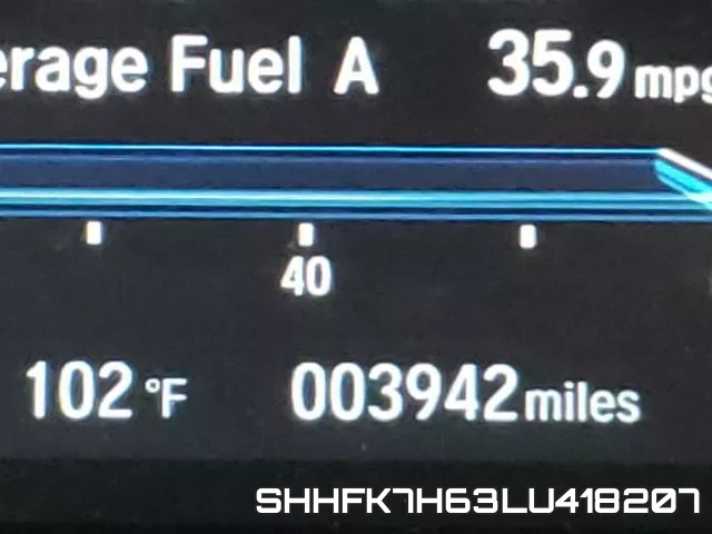 SHHFK7H63LU418207 фото 8