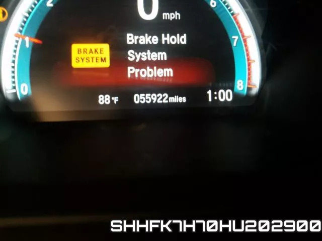 SHHFK7H70HU202900 фото 9