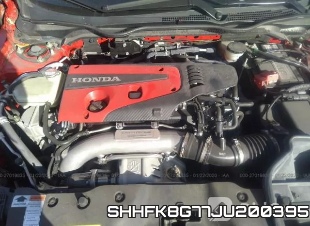 SHHFK8G77JU200395 фото 2