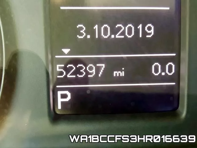 WA1BCCFS3HR016639 фото 9