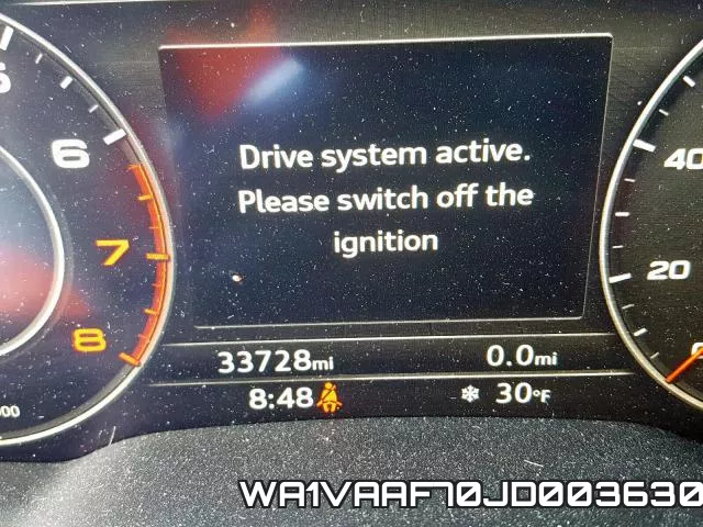 WA1VAAF70JD003630 фото 9